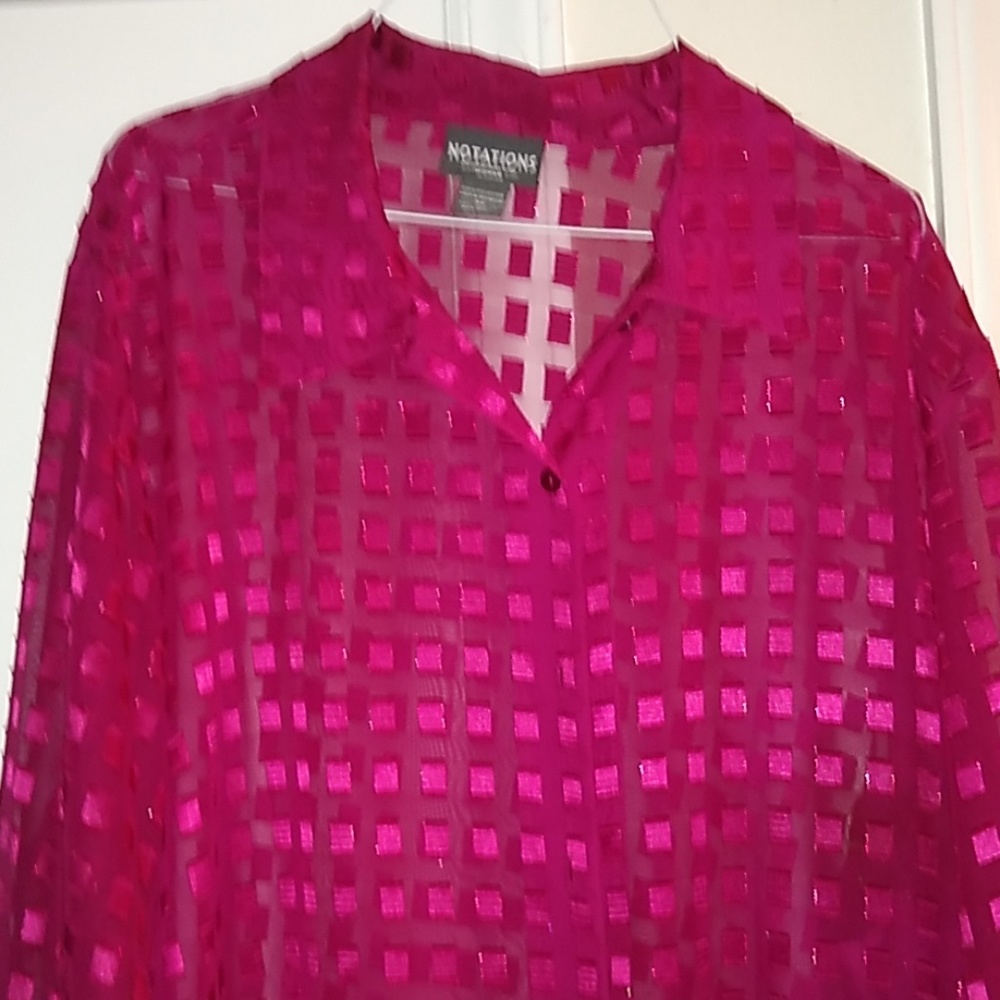 Sexy Raspberry cover all shirt